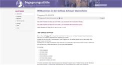 Desktop Screenshot of begegnungsstaette-stammheim.de
